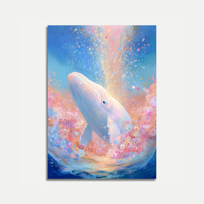 Celestial Whale Dream Poster