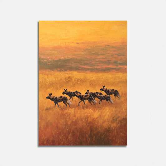 Plakat Dzikie Psy na Złotych Łąkach