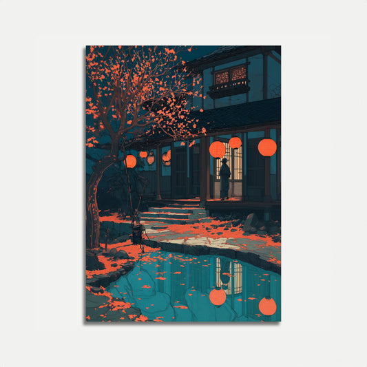 Asiatisk Havelygte Aftenplakat