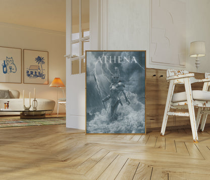 Athena Goddess of War Poster