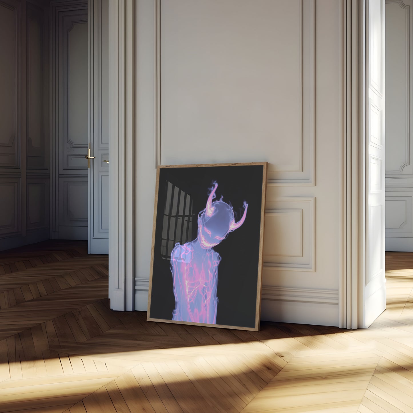 Glödande Energy Spirit Poster