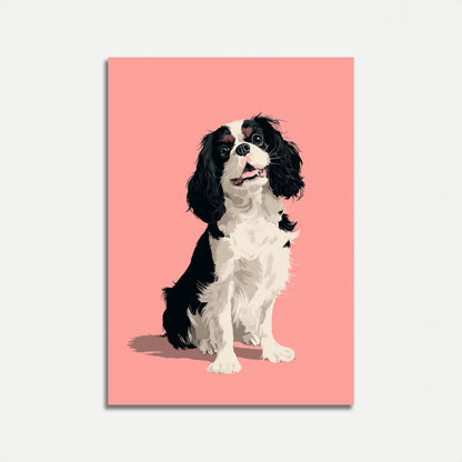 Süßer Cavalier King Charles Poster