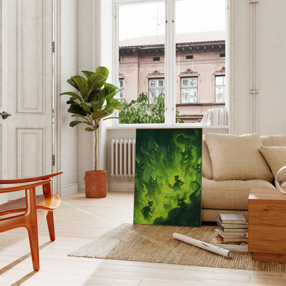 Demonic Flames of Darkness Poster