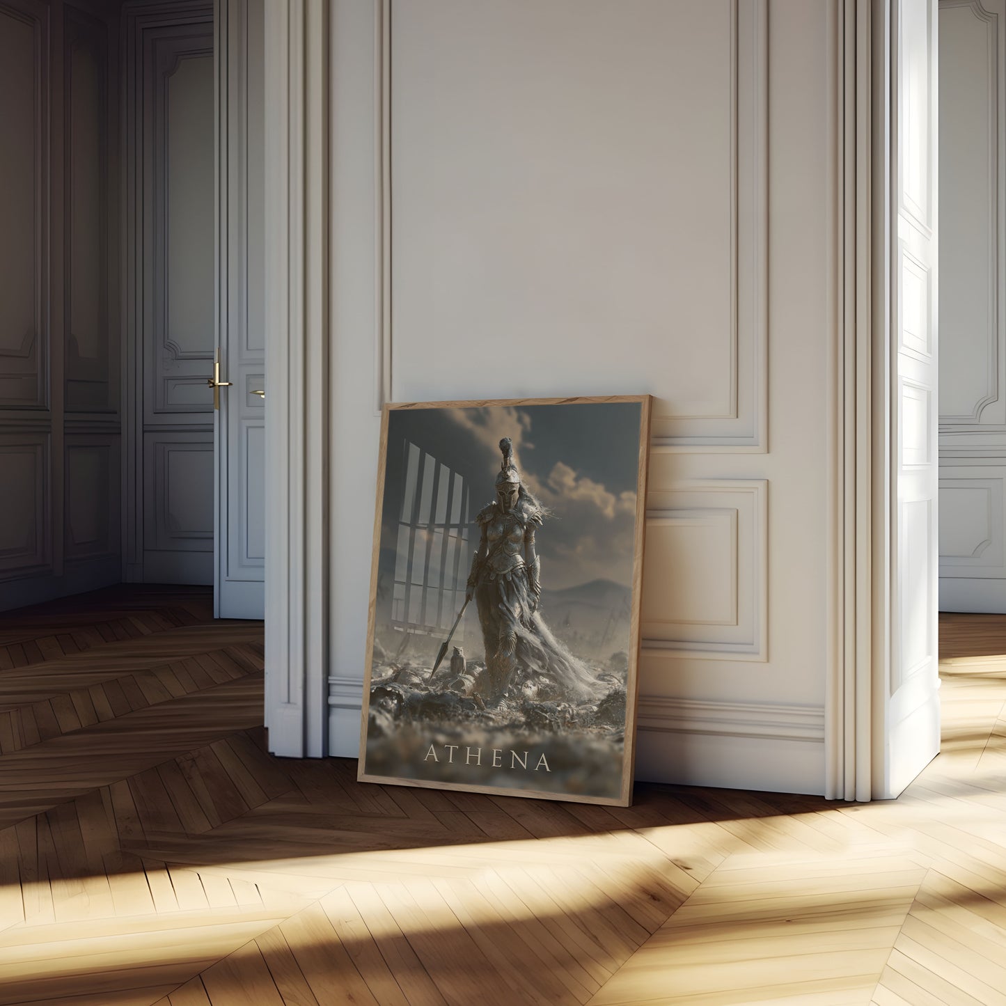 Athena Warrior Goddess Poster