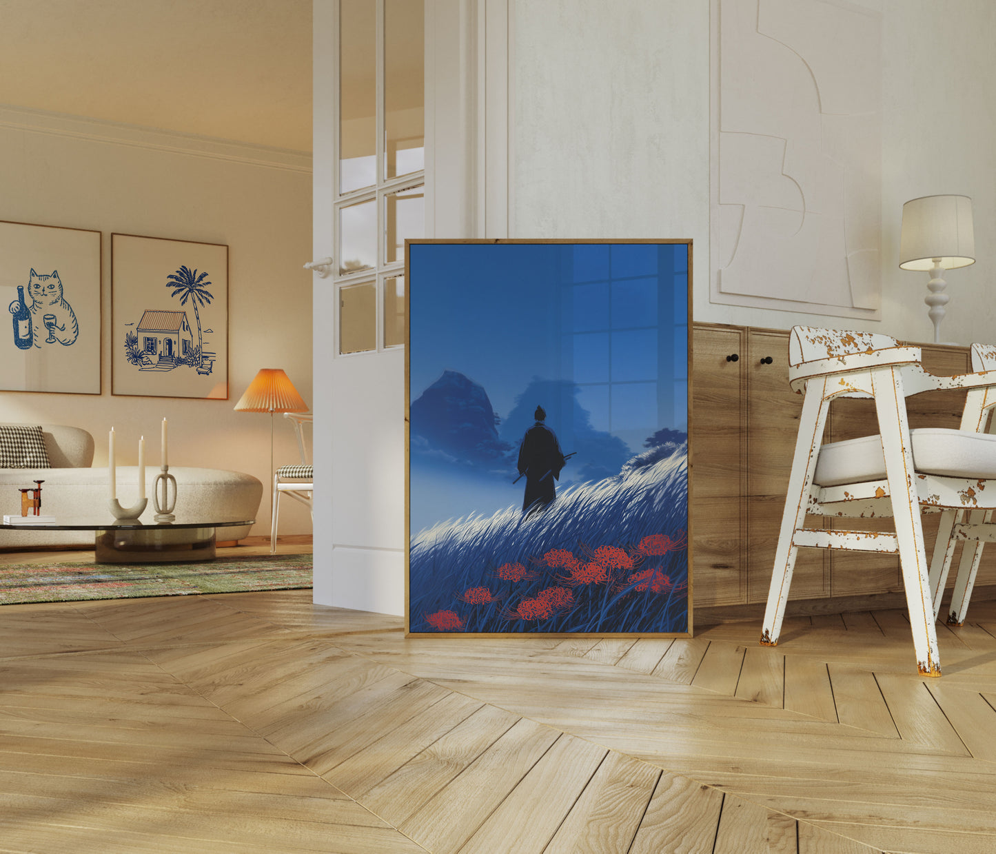 Samurai nei Campi Cremisi Poster