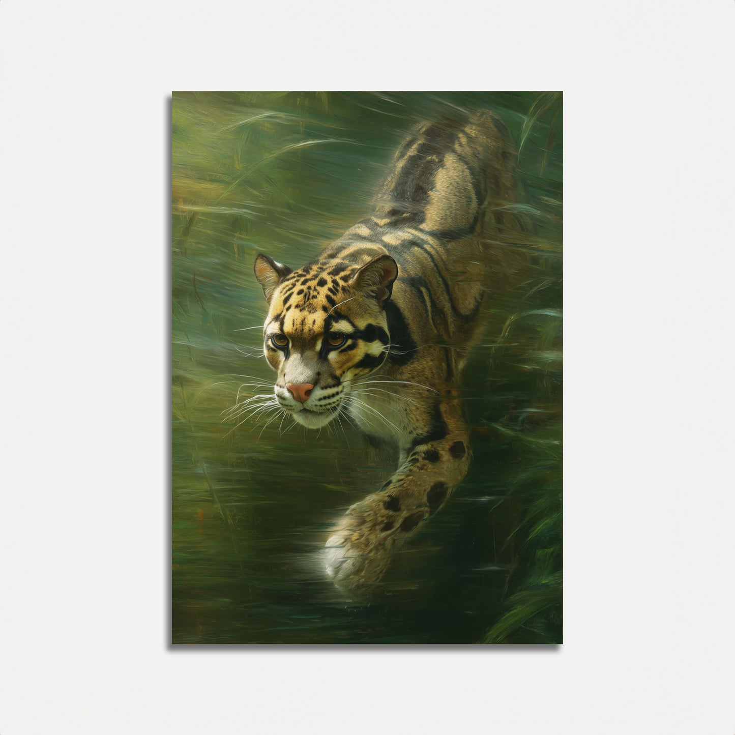Ocelot in de Jungle Poster