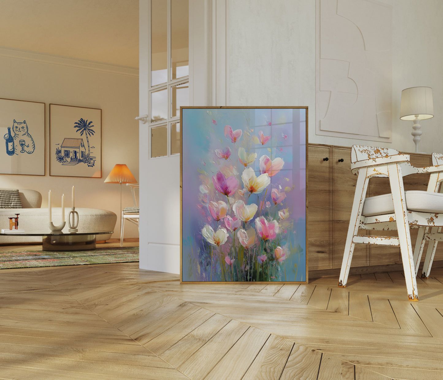 Poster di Fiori di Cosmos in Fiore