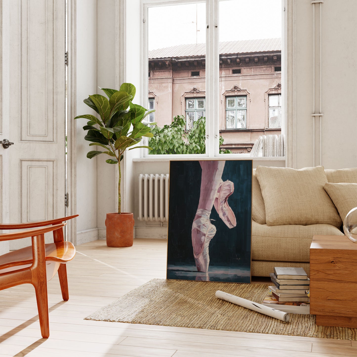 Ballet Pointe Elegance Poster