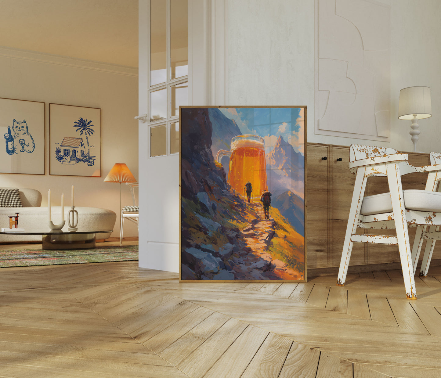 Mountain Beer Adventure Poster