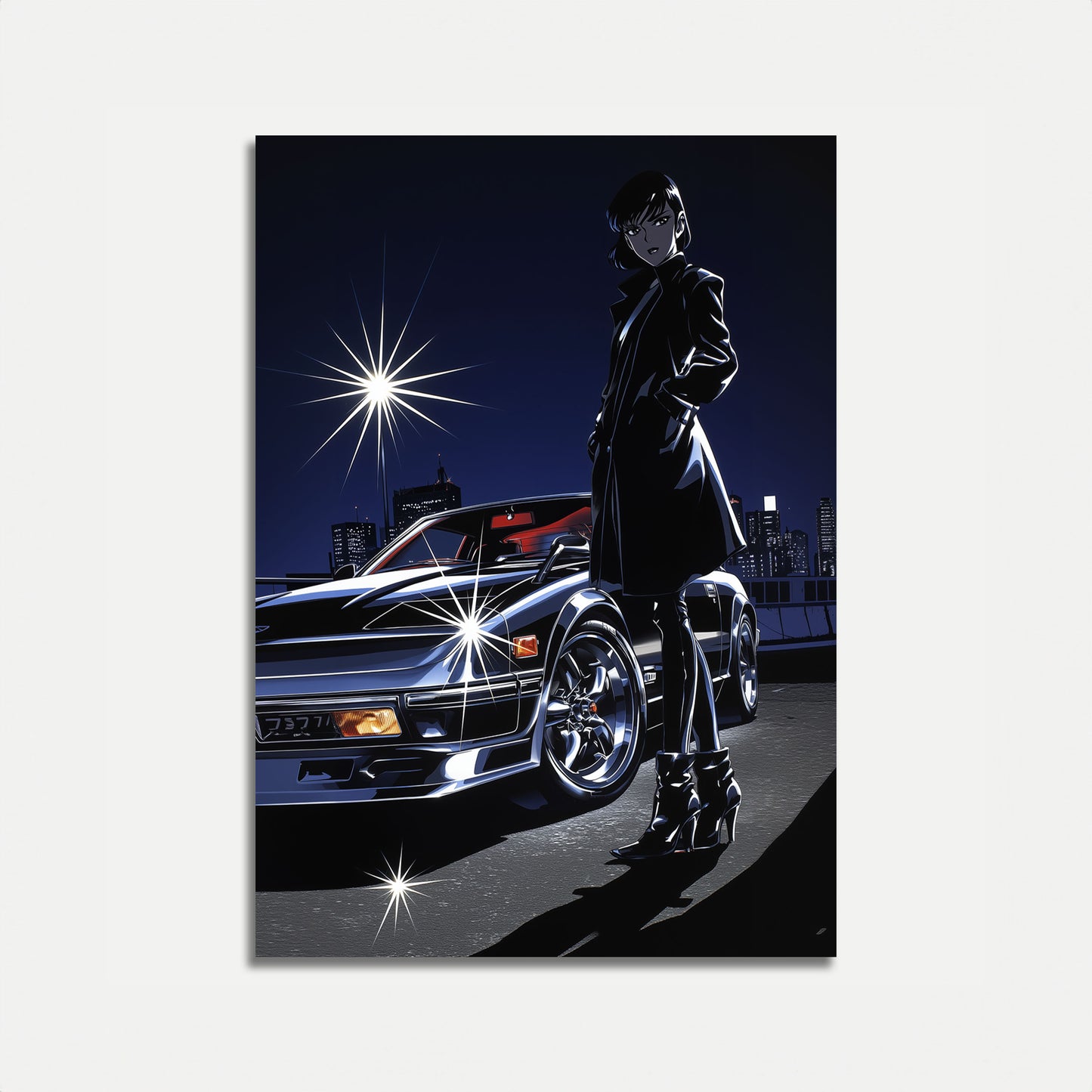 City Night Noir Poster