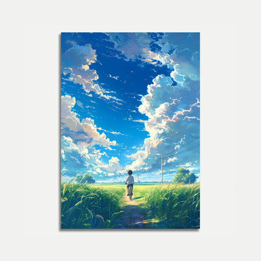 Summer Bicycle Ride Poster