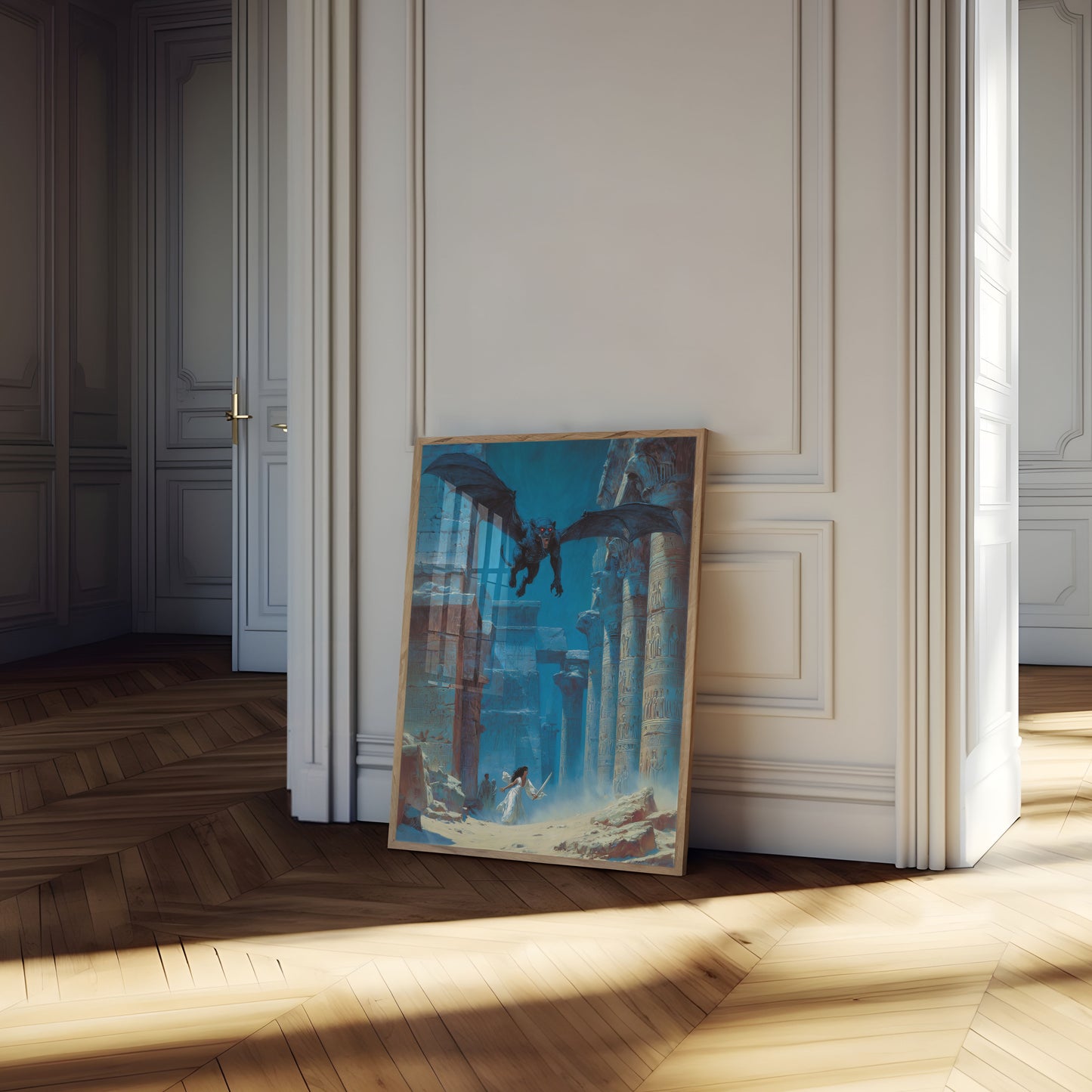 Warrior vs Demon Poster