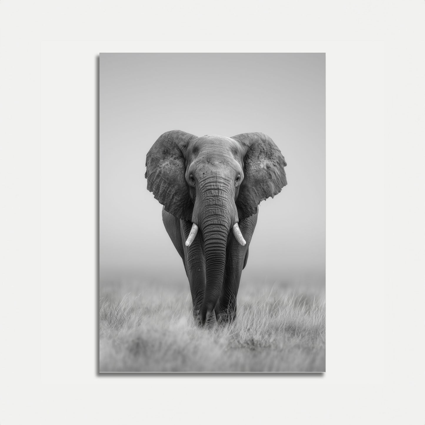 Majestic African Elephant Poster