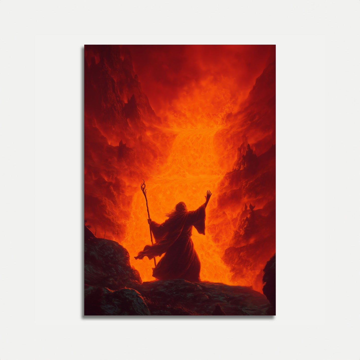 Wizard in the Inferno Poster