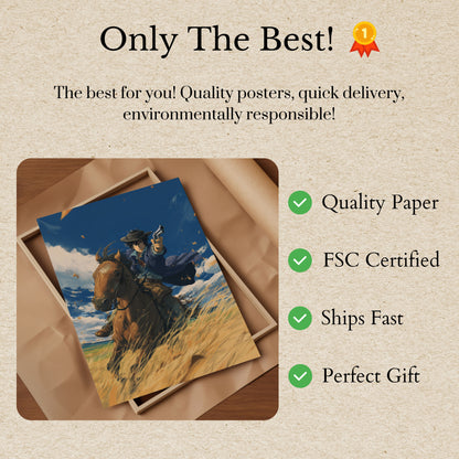 Vilda västern-revolvermän affisch