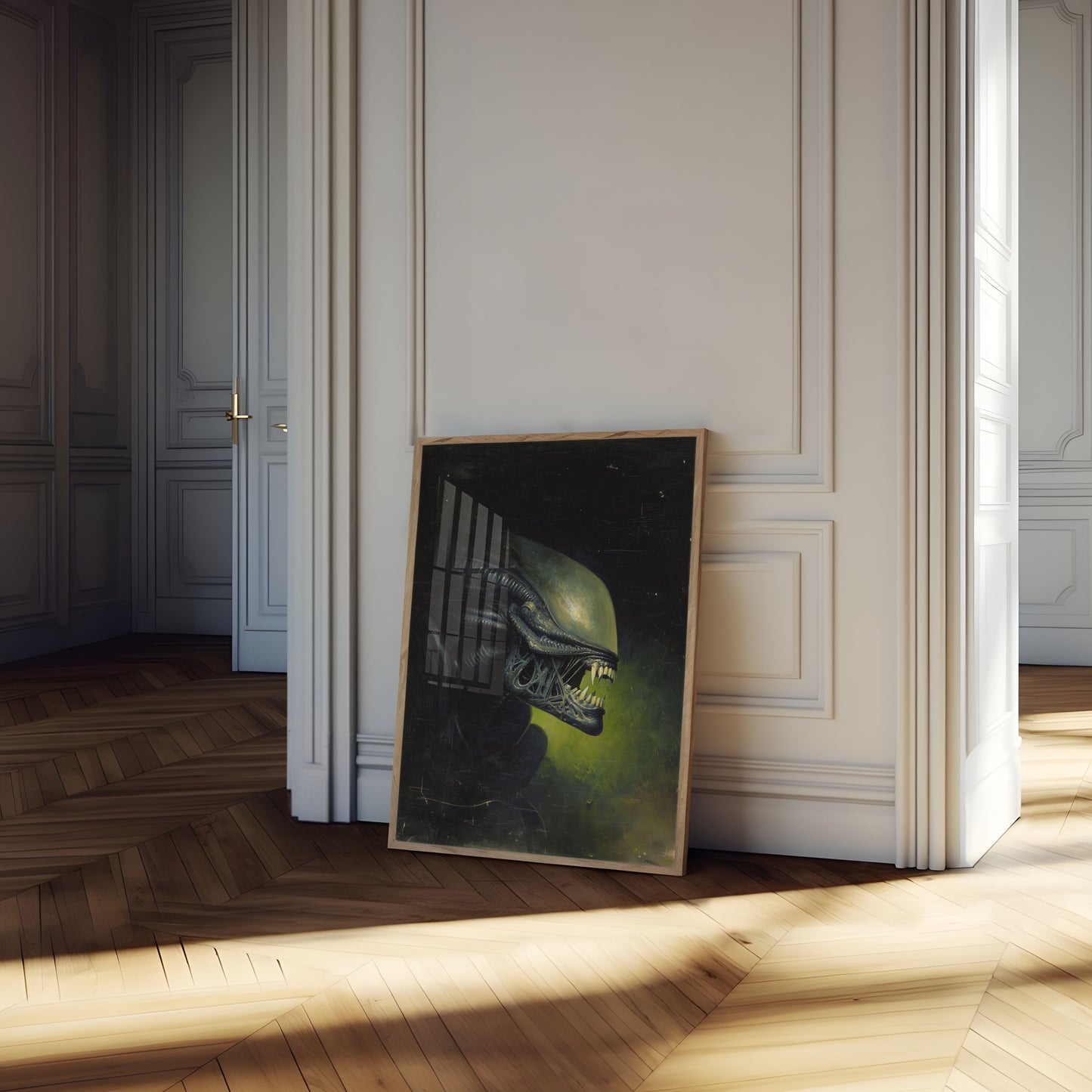 Alien Xenomorph Dark Art Poster