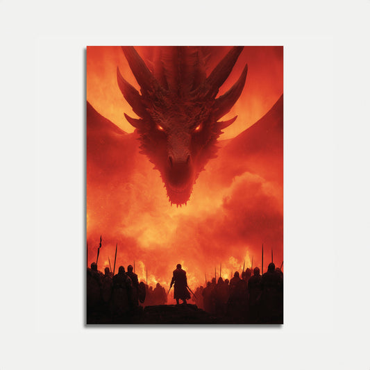 Fire and Blood Dragon Poster