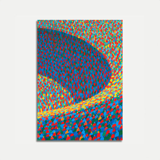 Colorful Crowd Unity Poster