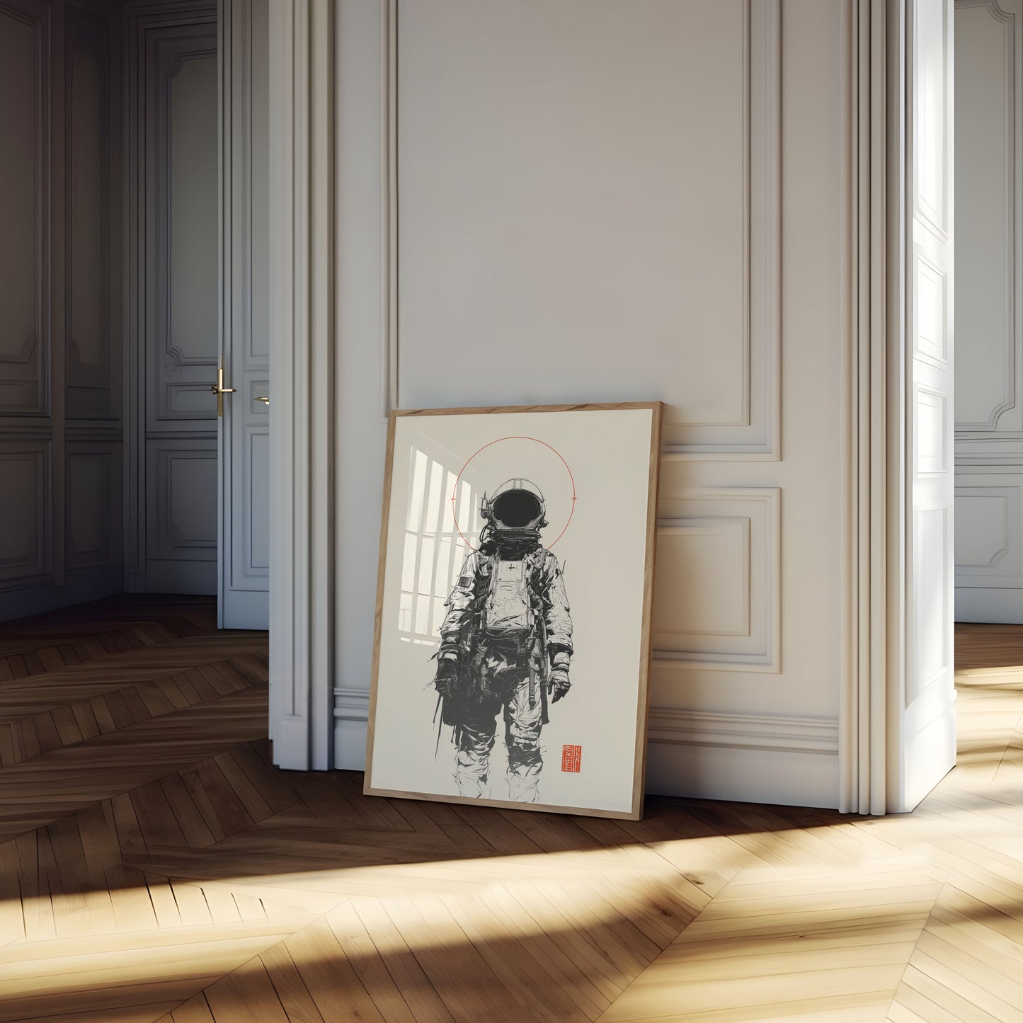 Cosmic Solitude Space Poster