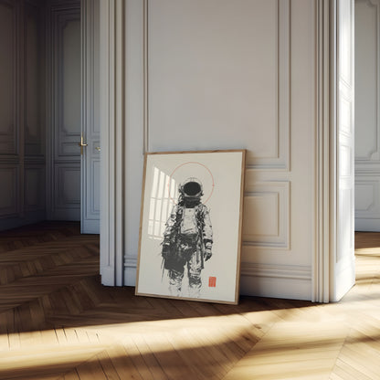 Cosmic Solitude Space Poster