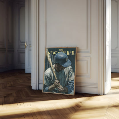 Baseball Legend New York Poster