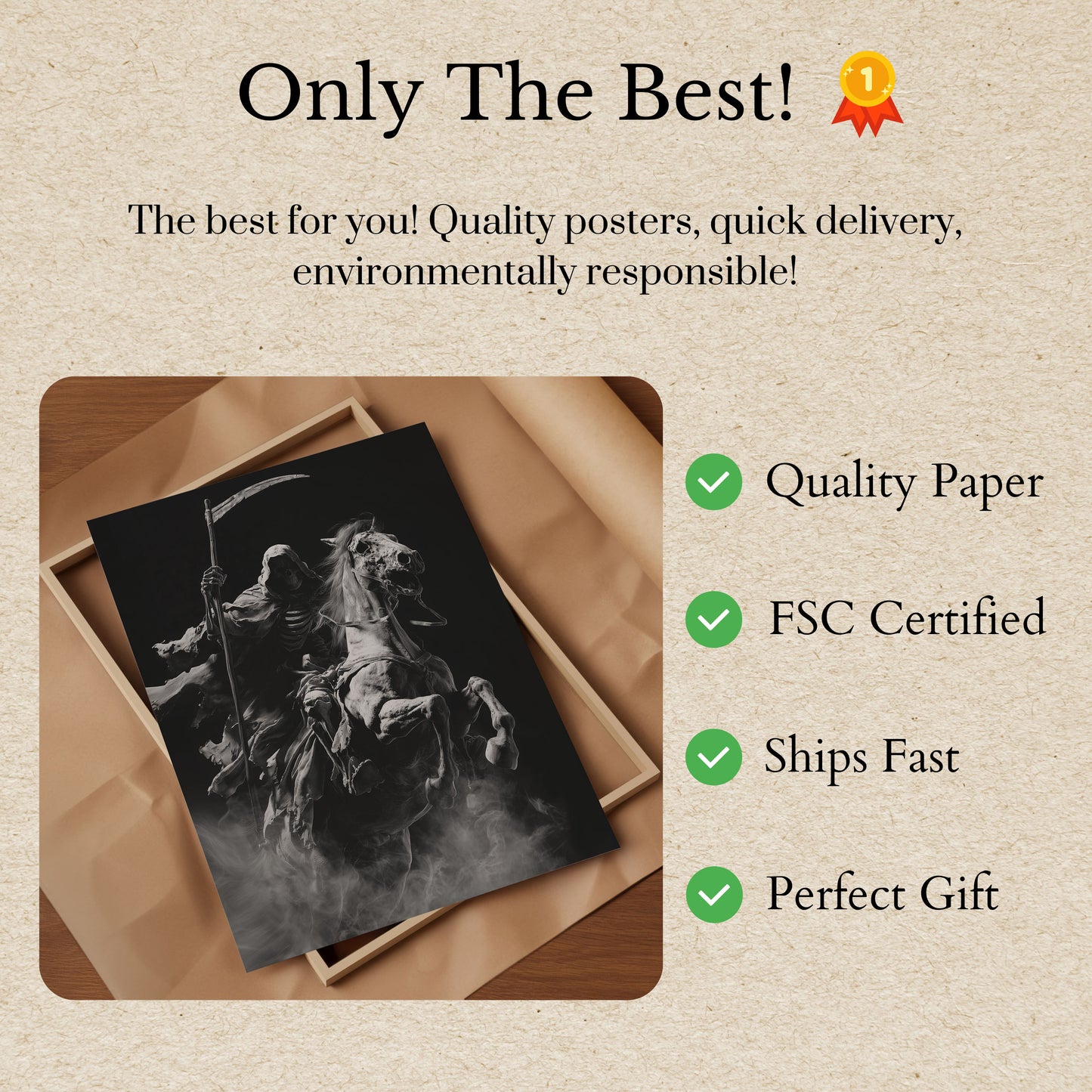 Death Rides a Pale Horse Poster