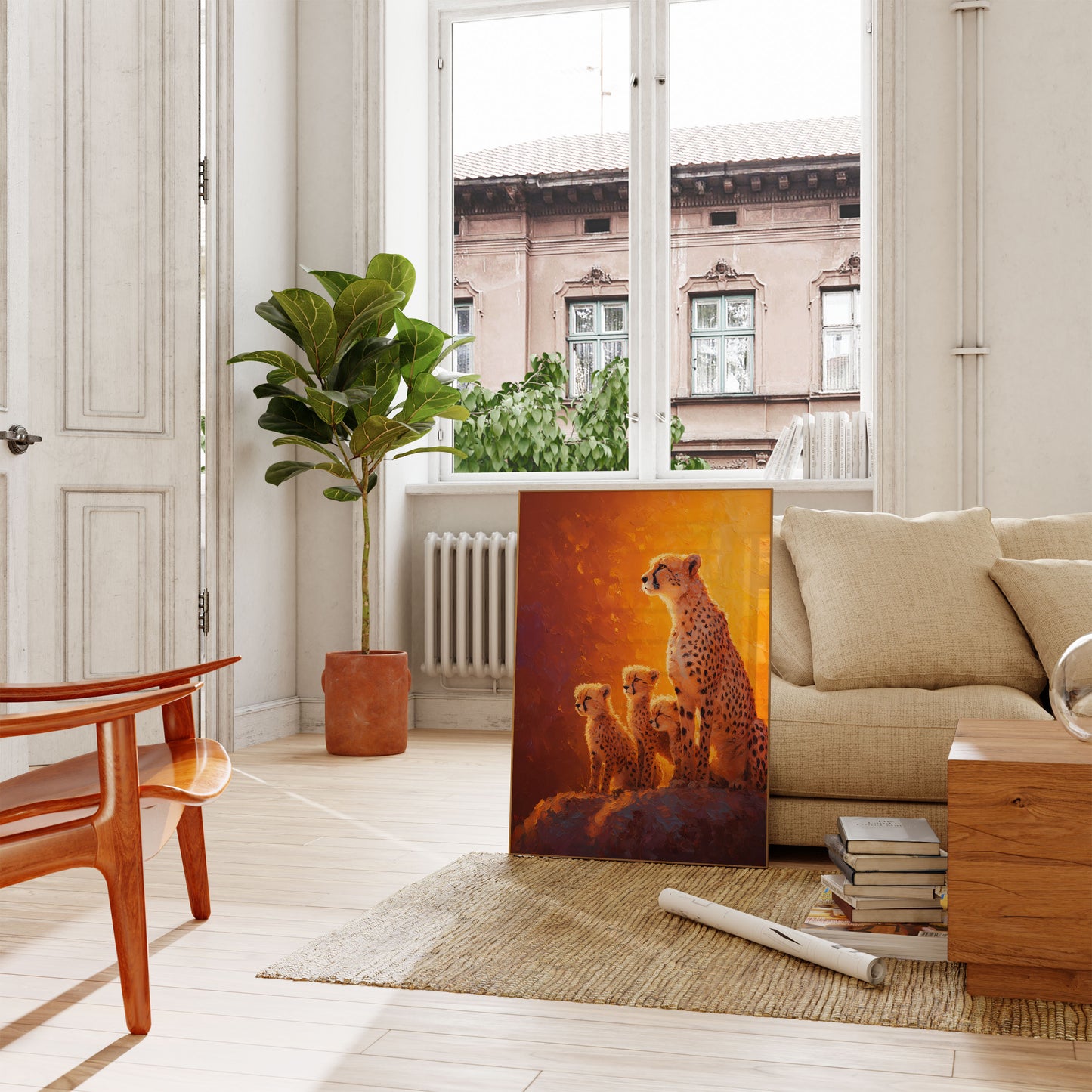 Gouden Luipaard Familie Poster