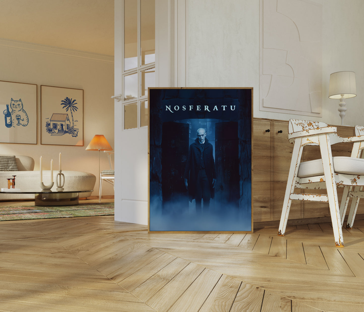 Affiche d'horreur gothique Nosferatu