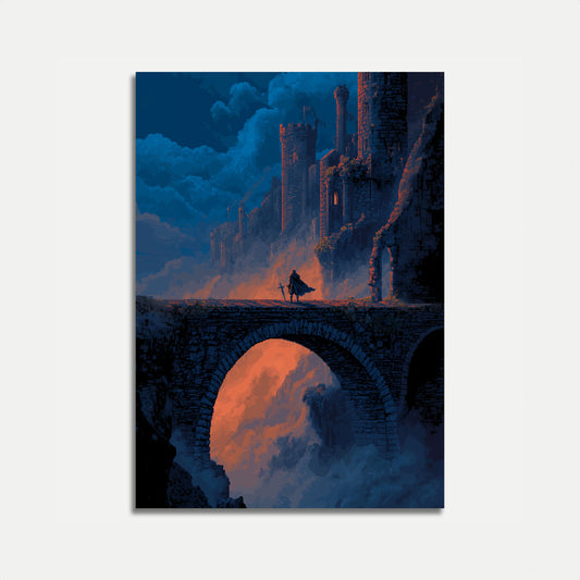 Warrior at the Castle Poster