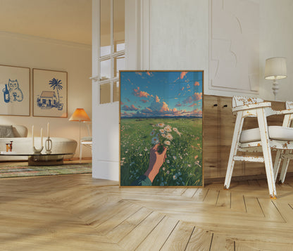 Summer Meadow Dreams Poster