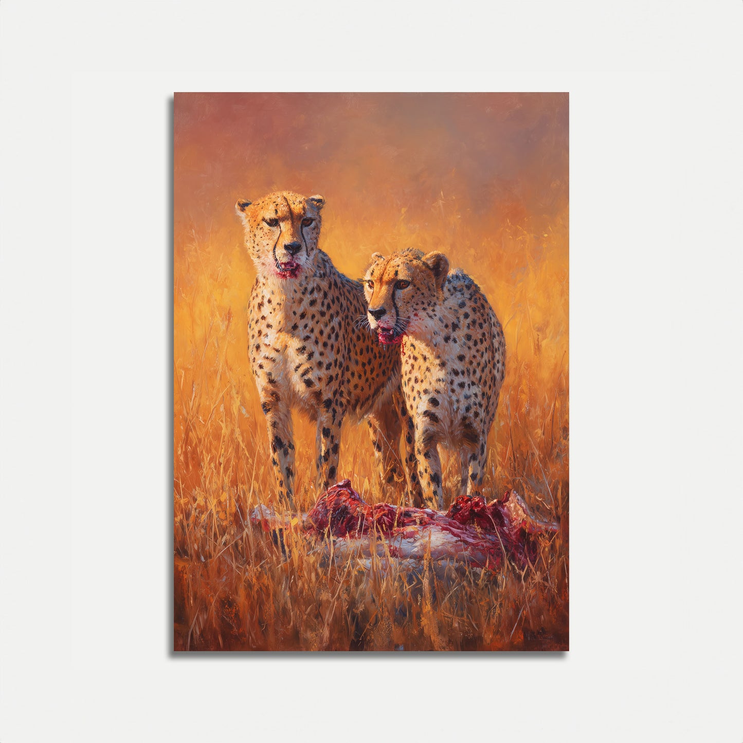 Jachtluipaarden Na de Jacht Poster