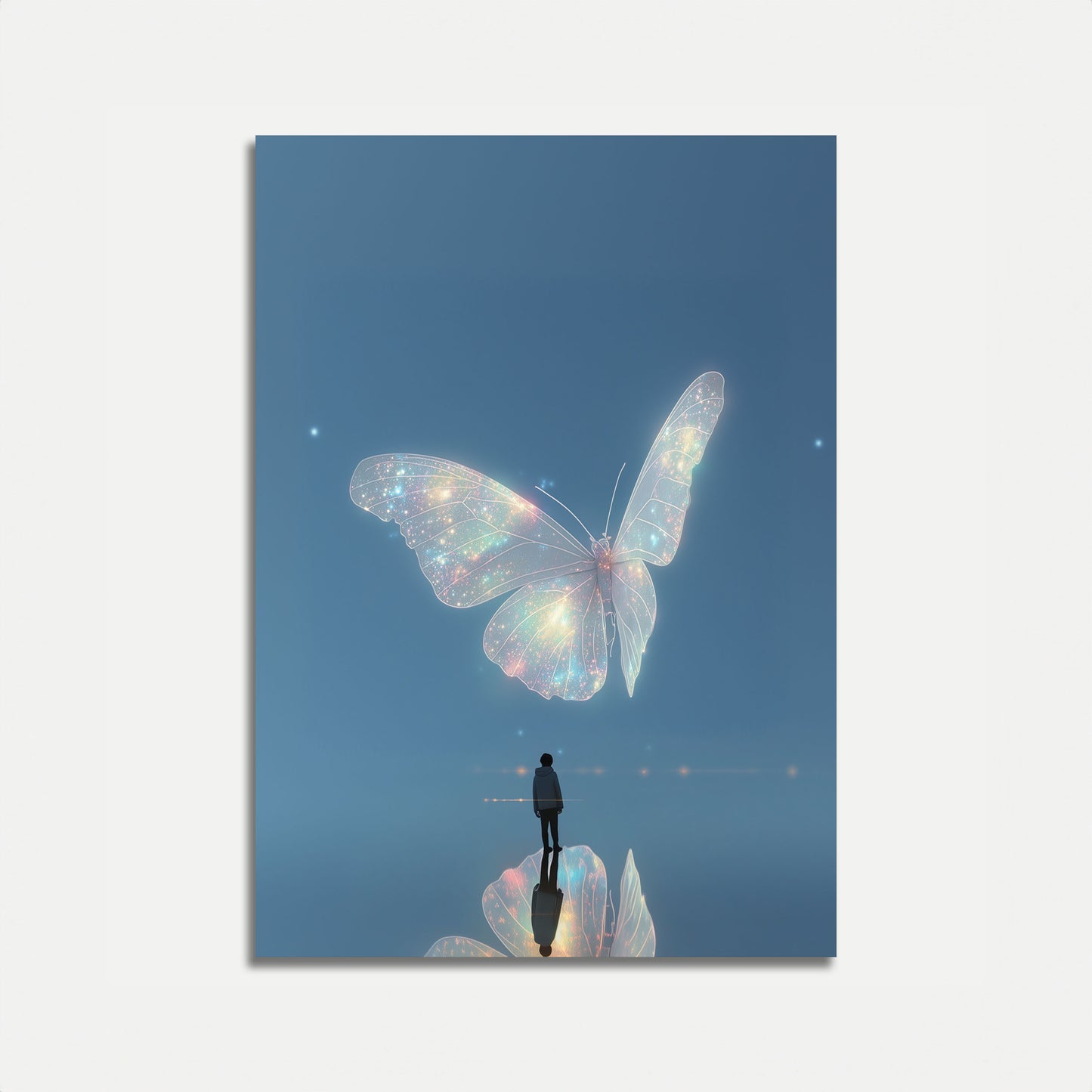 Himmlische Schmetterlingsträume Poster