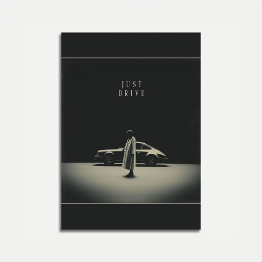 Vintage Bilteknikk Eleganse Plakat