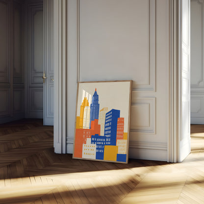 New York City Skyline Poster