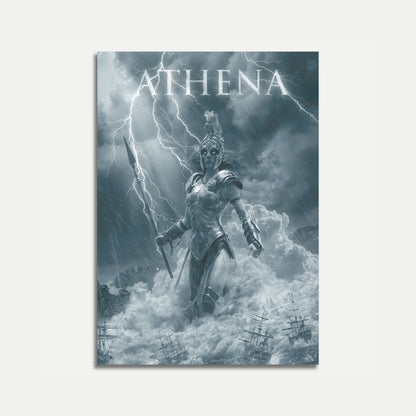 Athena Goddess of War Poster