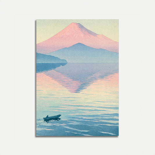 Berg Fuji Zonsopgang Meer Poster