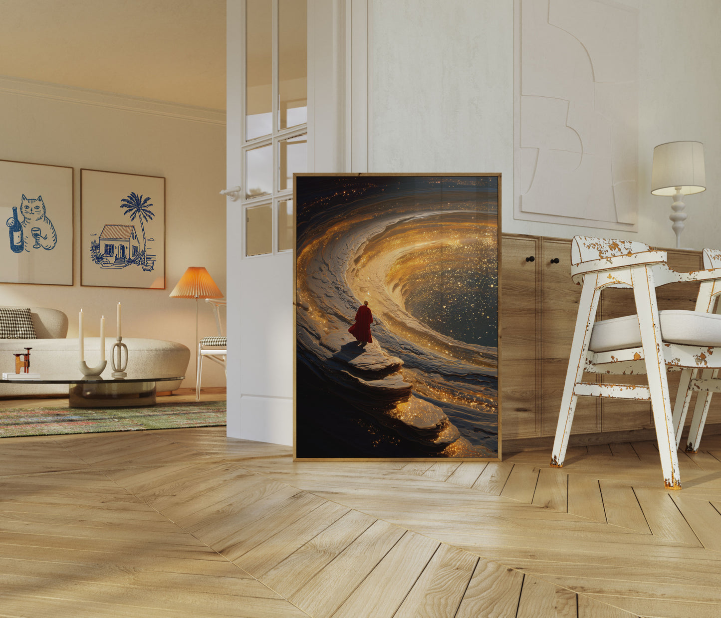 Plakat Kosmicznej Podróży do Złotej Przepaści