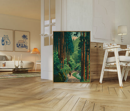 Poster del Sentiero Incantevole nel Bosco