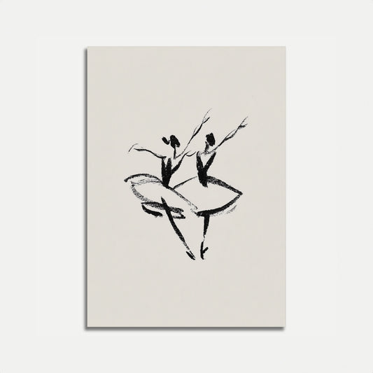 Ballet Dancers in Motion Poster