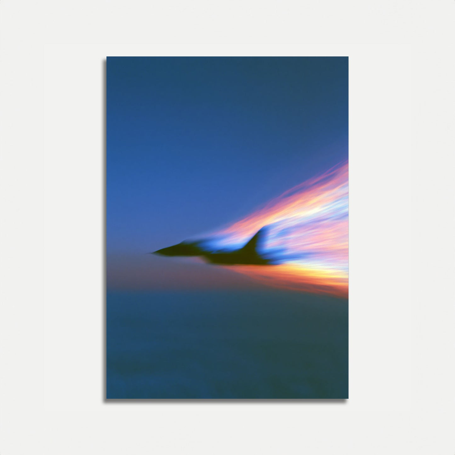 Supersonic Fighter Jet Poster