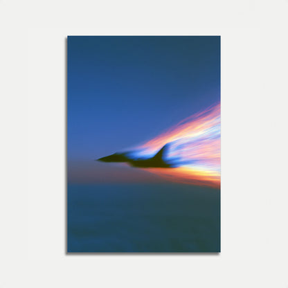 Supersonic Fighter Jet Poster
