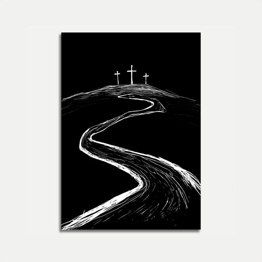 Kreuzweg Spirituelle Reise Poster