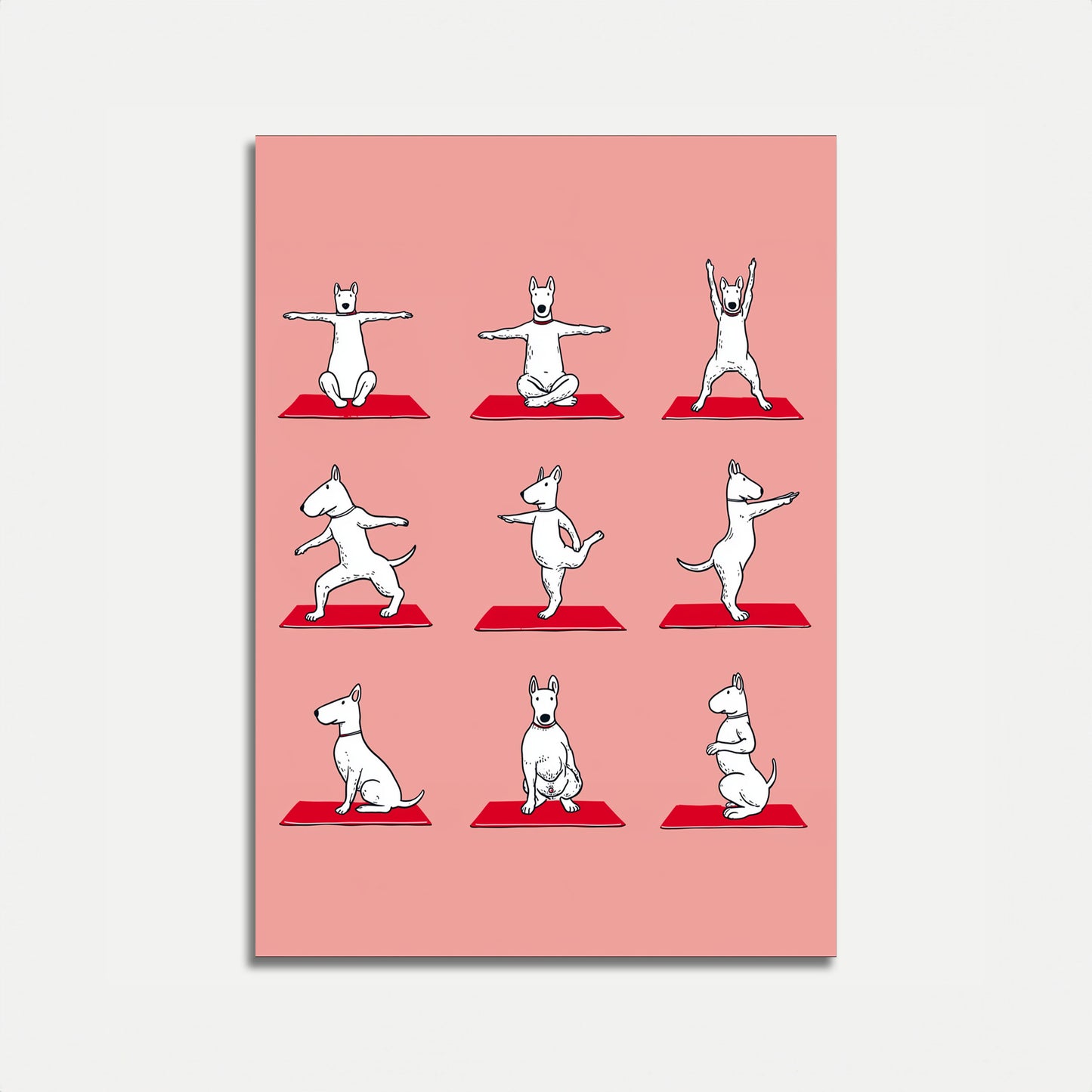 Yoga Hunder Zen Plakat