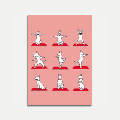 Yoga Hunder Zen Plakat