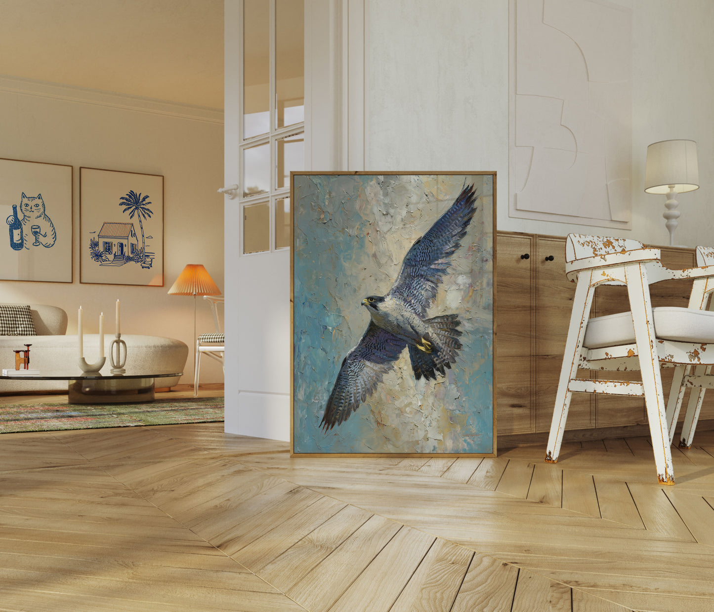 Majestic Eagle in Flight Poster
