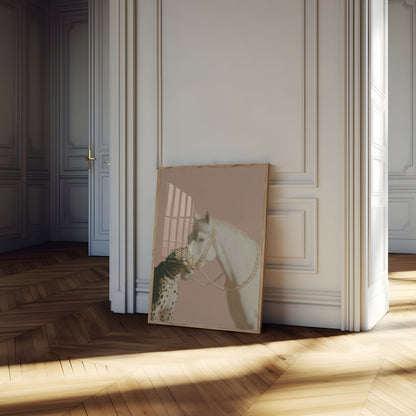 Elegant Animals Pearls Poster