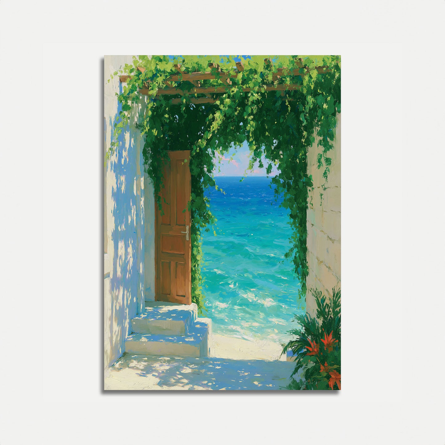 Mediterranean Sea View Poster