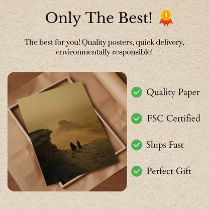 Dune Desert Travelers Poster