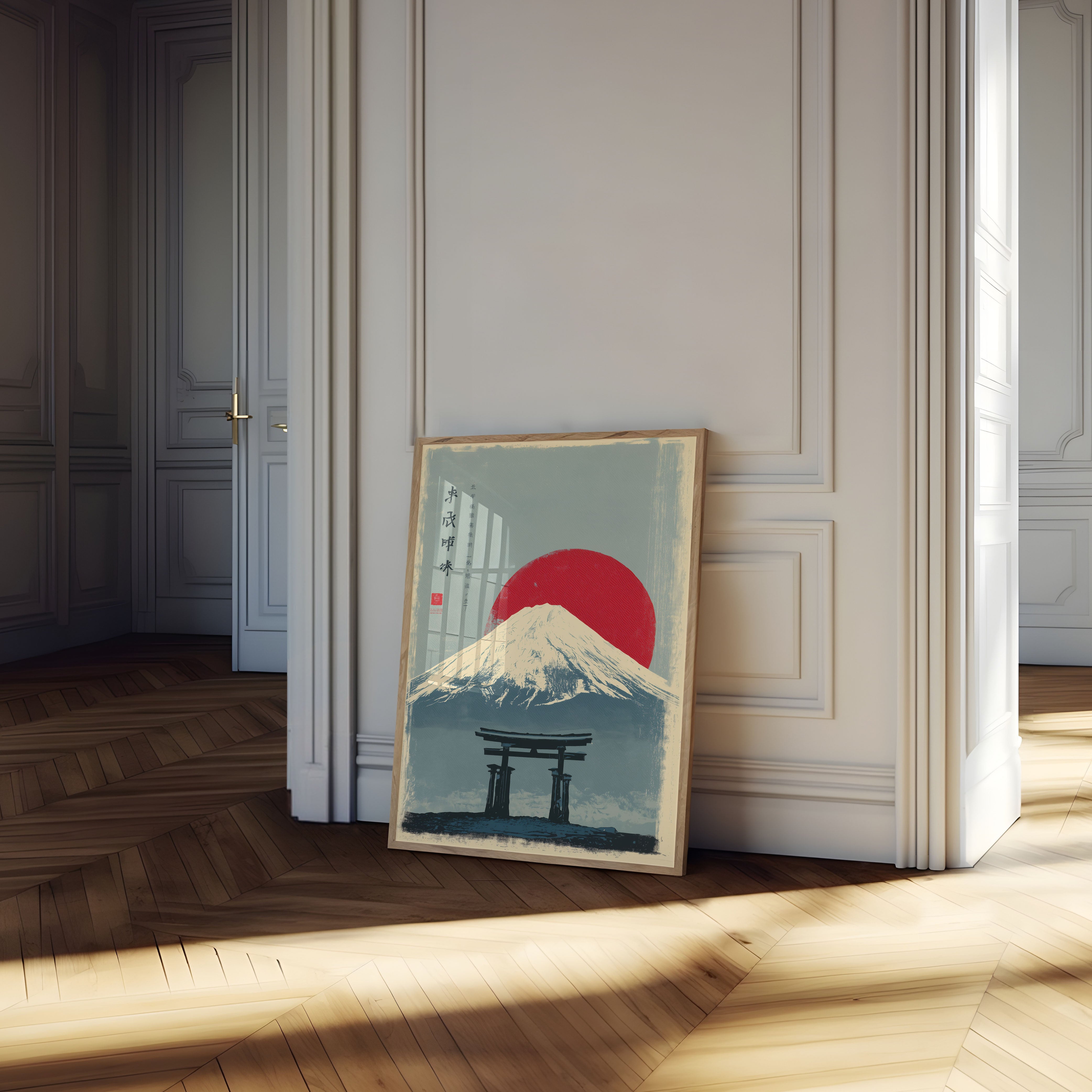 Mount Fuji Poster - Japanese Landscape Wall Art Print – Artisout