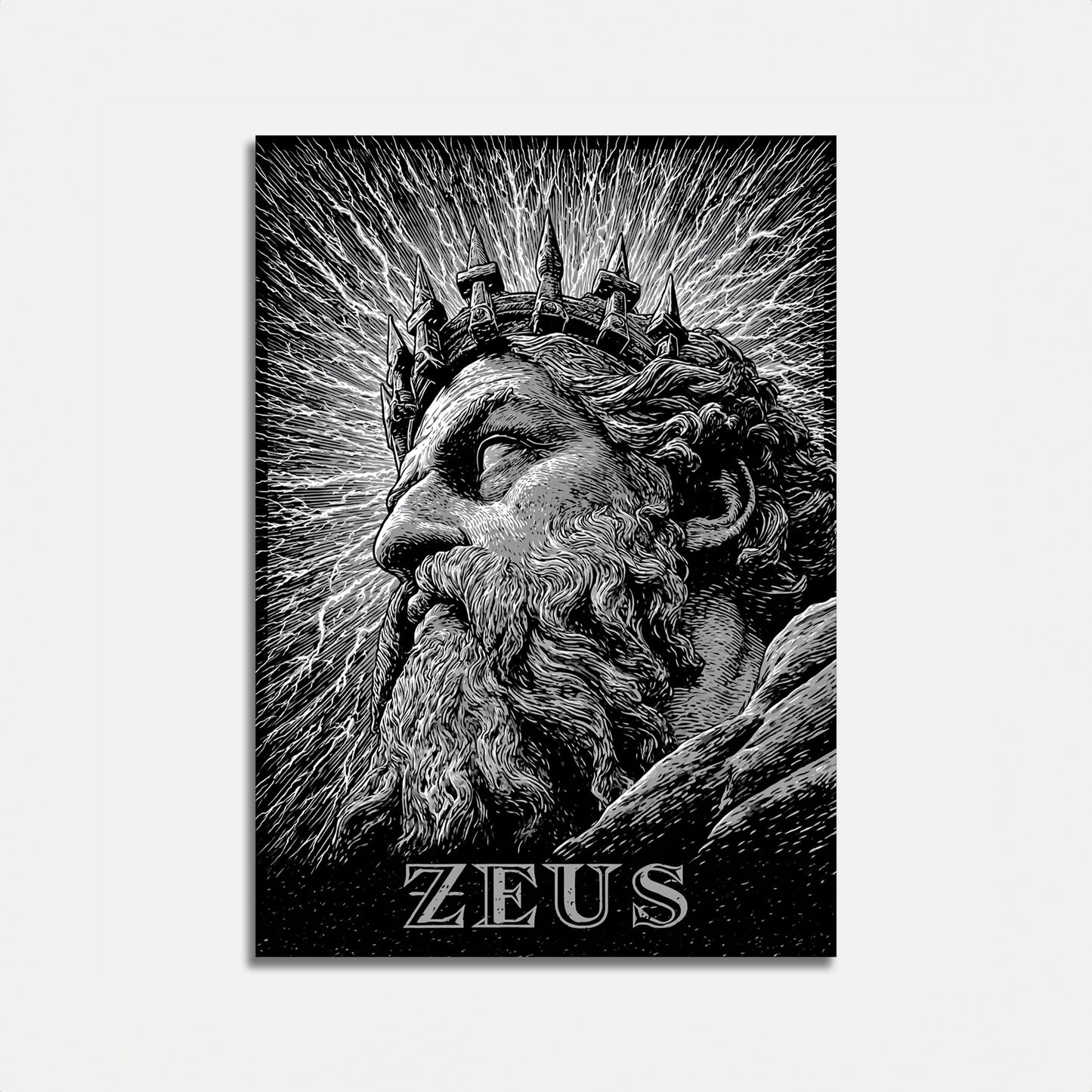 Zeus King of Gods Poster